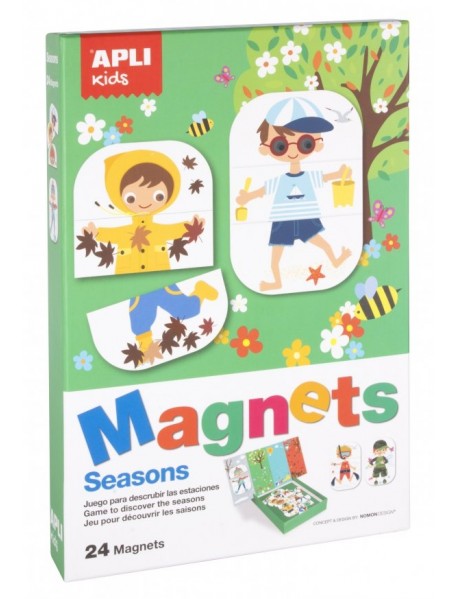 Seasons magnets APLI kids 17160