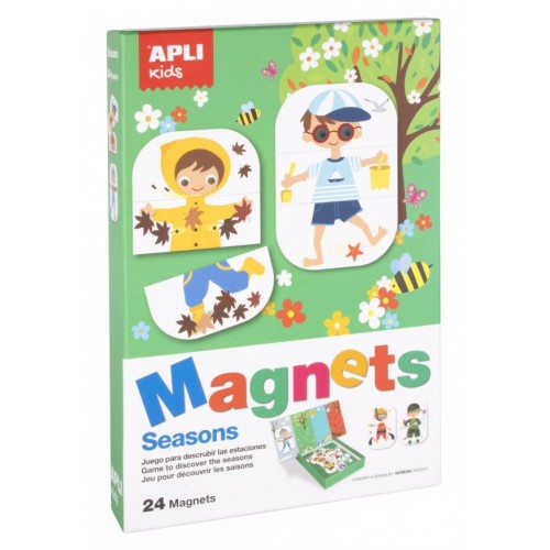 Seasons magnets APLI kids 17160
