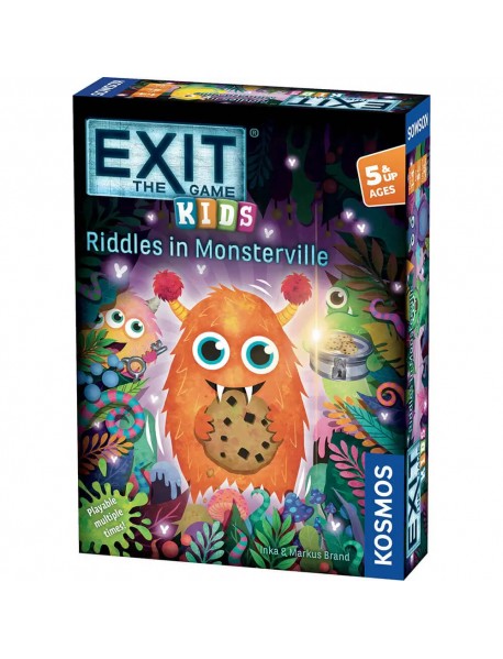 EXIT bērnu zinātnes spēle "Mīklas Monsterville"