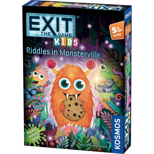 EXIT bērnu zinātnes spēle "Mīklas Monsterville"