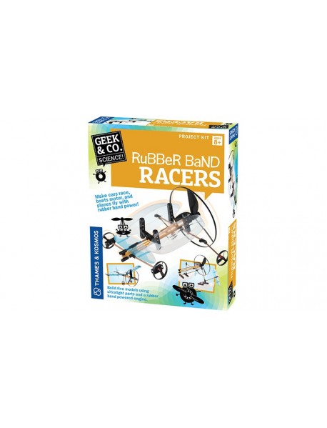 Geek&Co zinātnes komplekts Rubber Band Racers Geek&Co zinātnes komplekts Rubber Band Racers