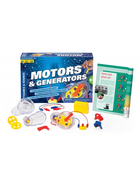 Zinātnes Komplekts - DZINĒJI un ĢENERATORI