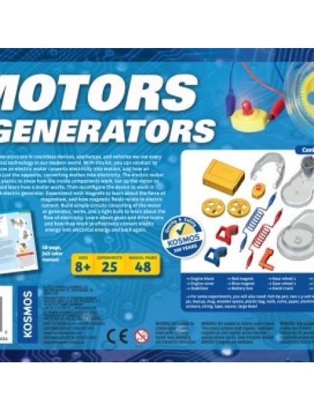 Zinātnes Komplekts - DZINĒJI un ĢENERATORI