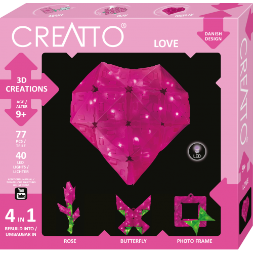 Creato radošais komplekts SIRDS Creato radošais komplekts SIRDS