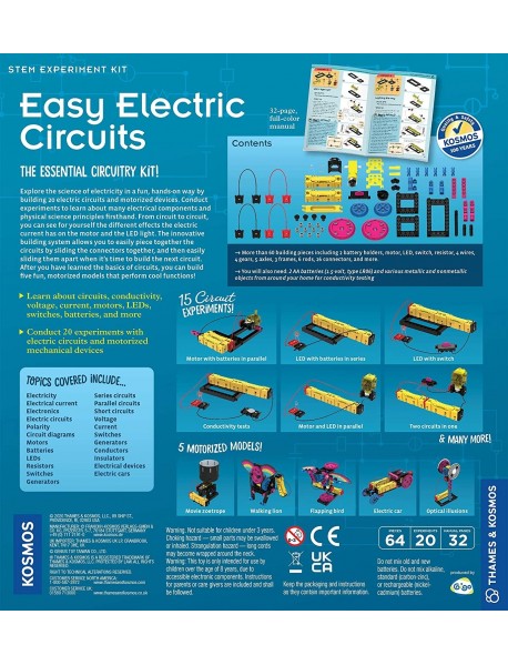 Kosmos zinātnes komplekts ELEKTRISKĀS ĶĒDES