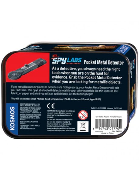 Spy Labs kabatas metāla detektors Spy Labs kabatas metāla detektors