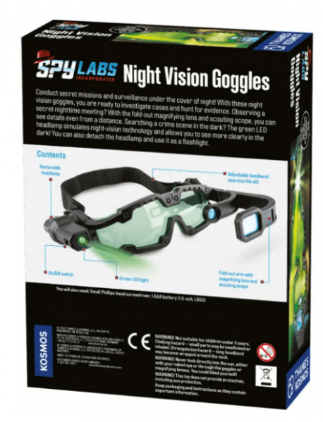 Spy Labs nakts redzamības brilles Spy Labs nakts redzamības brilles