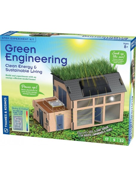 STEM komplekts "Zaļā inženierija: tīra enerģija un ilgtspējīga dzīvošana" STEM komplekts "Zaļā inženierija: tīra enerģija un ilgtspējīga dzīvošana"