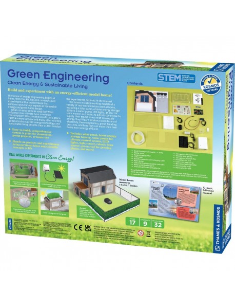 STEM komplekts "Zaļā inženierija: tīra enerģija un ilgtspējīga dzīvošana" STEM komplekts "Zaļā inženierija: tīra enerģija un ilgtspējīga dzīvošana"