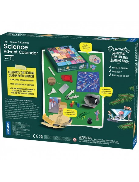 STEM zinātnes komplekts ADVENTES KALENDĀRS V2 STEM zinātnes komplekts ADVENTES KALENDĀRS V2