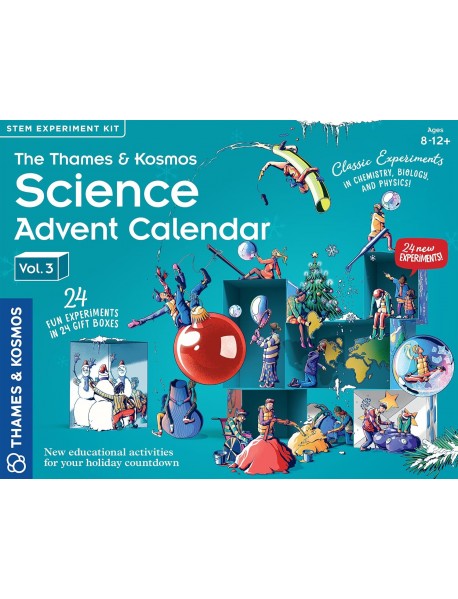 STEM zinātnes komplekts ADVENTES KALENDĀRS V3 STEM zinātnes komplekts ADVENTES KALENDĀRS V3