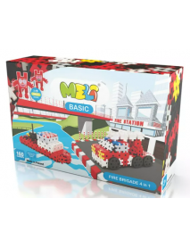 Meli konstruktors Ugunsdzēsēji 4in1