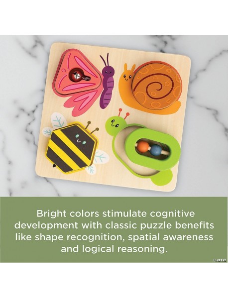 Sensorās izpētes puzles rotaļlieta "Mazie asni" Sensorās izpētes puzles rotaļlieta "Mazie asni"