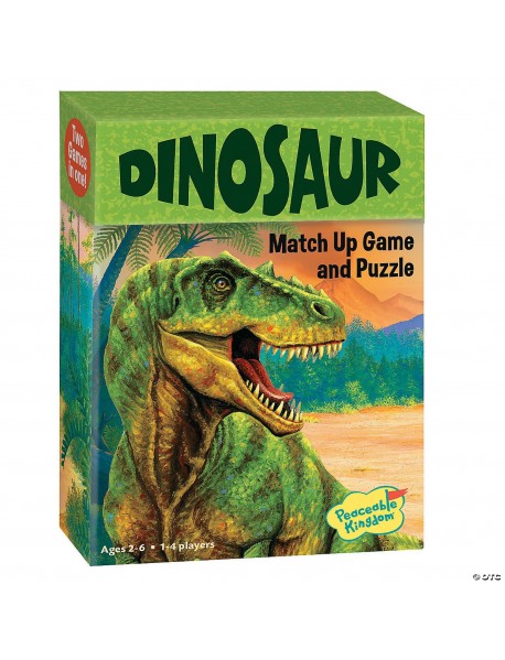 Saskaņošanas spēle-puzle "Dinozaurs"