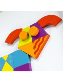 Magnētiskā puzle "Iztēles raksti"