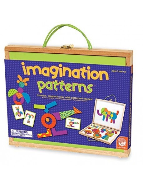 Magnētiskā puzle "Iztēles raksti"