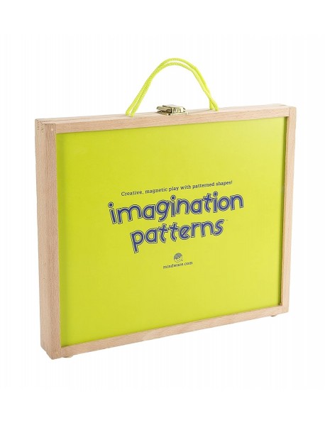 Magnētiskā puzle "Iztēles raksti"