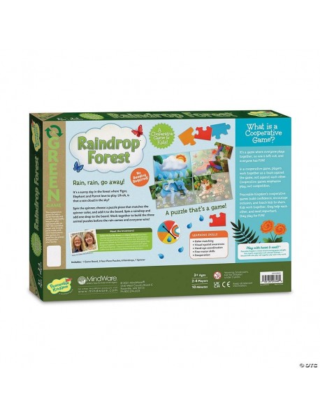 Kooperatīva puzle spēle "Lietus lāšu mežs"