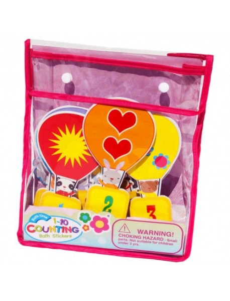 Counting Bath Time Stickers Bath set