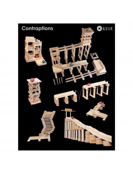 KEVA viedais konstruktors (200 gab.)