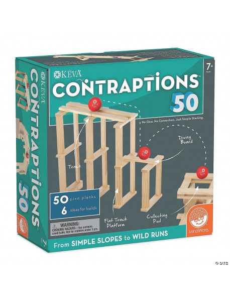 KEVA viedais konstruktors (50 gab.)