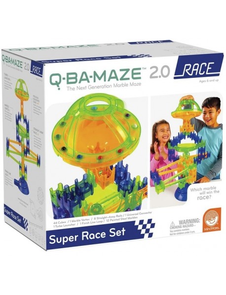 Q-BA-MAZE 2.0: Super sacīkšu labirinta veidotājs