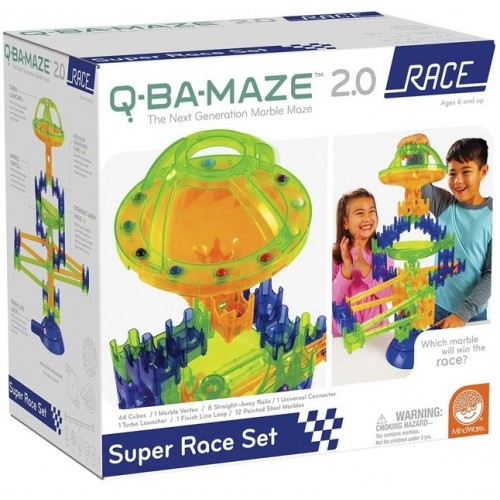 Q-BA-MAZE 2.0: Super sacīkšu labirinta veidotājs Q-BA-MAZE 2.0: Super sacīkšu labirinta veidotājs