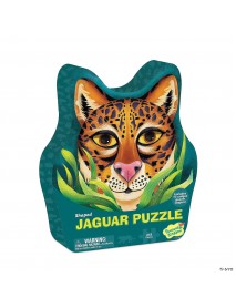 Jaguāra formas puzle ar unikālām detaļām (251 detaļa)