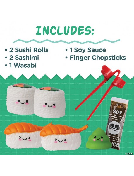 Mindware sensoru fidget komplekts "Sushi Tray" Mindware sensoru fidget komplekts "Sushi Tray"