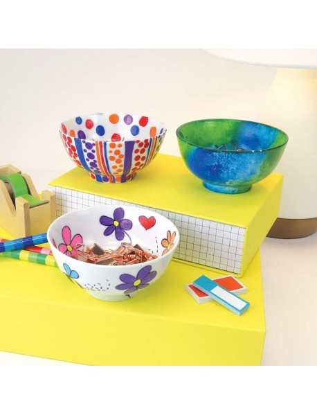 Radošais komplekts "Apglezno savas porcelāna bļodas"