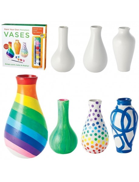 Radošais komplekts "Apglezno savas porcelāna vāzes"