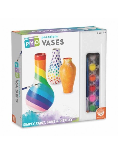 Radošais komplekts "Apglezno savas porcelāna vāzes"