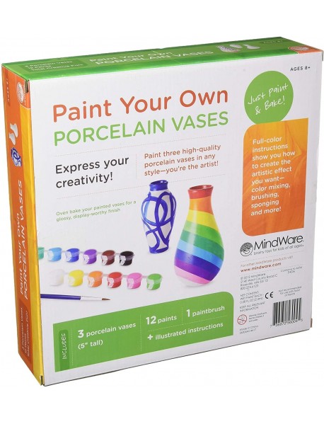 Radošais komplekts "Apglezno savas porcelāna vāzes"