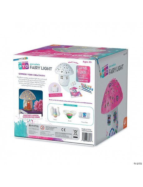 Radošais komplekts "Apglezno savu porcelāna fejas lampiņu" Radošais komplekts "Apglezno savu porcelāna fejas lampiņu"