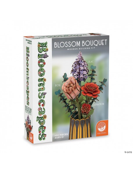 Mindware koka konstruktors "Ziedošs pušķis"