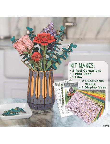 Mindware koka konstruktors "Ziedošs pušķis"