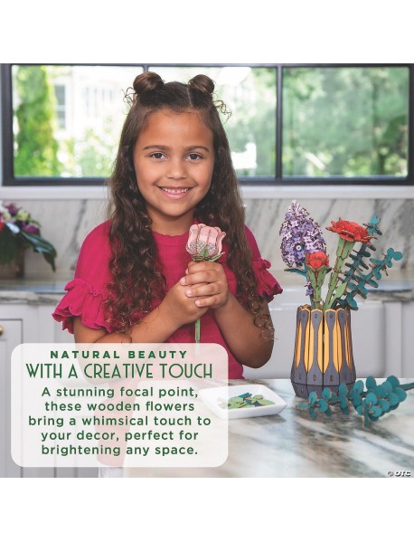 Mindware koka konstruktors "Ziedošs pušķis"