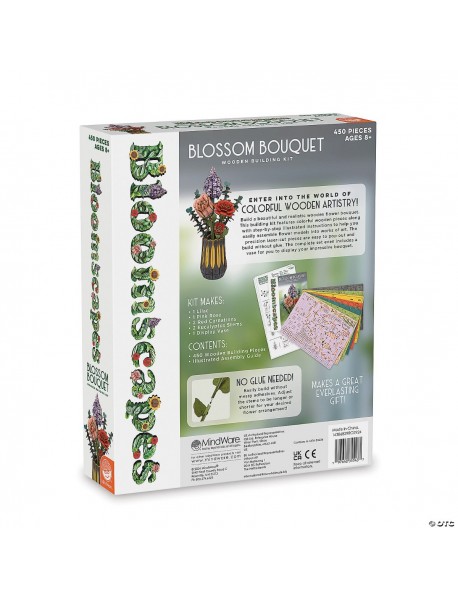 Mindware koka konstruktors "Ziedošs pušķis"