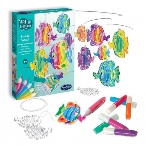 Vitrāžu komplekts - Zivs Vitrāžu komplekts - Zivs