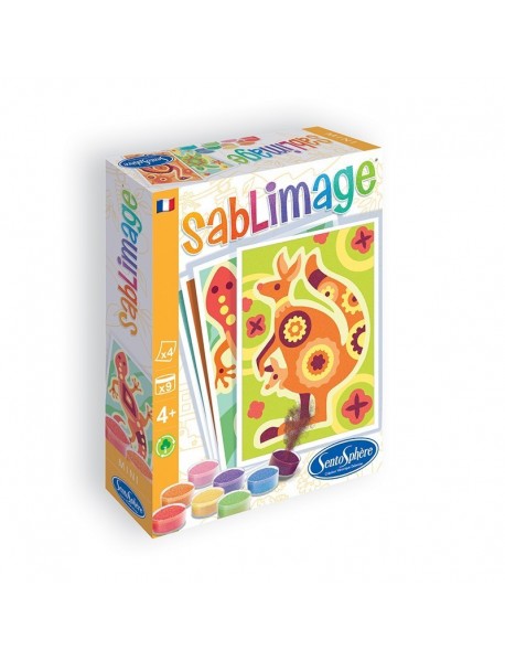 Radošais smilšu komplekts "Austrālijas dzīvnieki" Radošais smilšu komplekts "Austrālijas dzīvnieki"