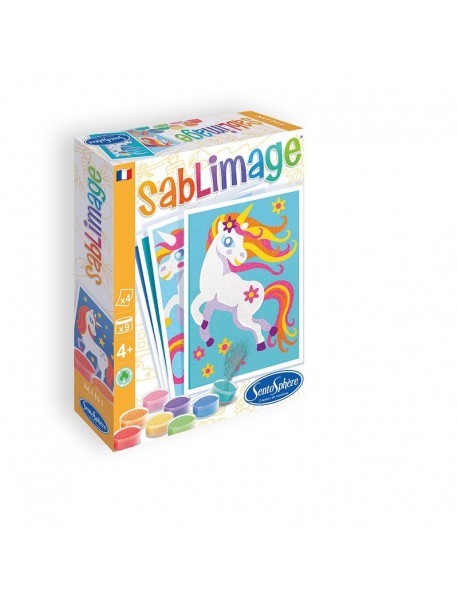 Radošais smilšu komplekts "Vienradži" Radošais smilšu komplekts "Vienradži"