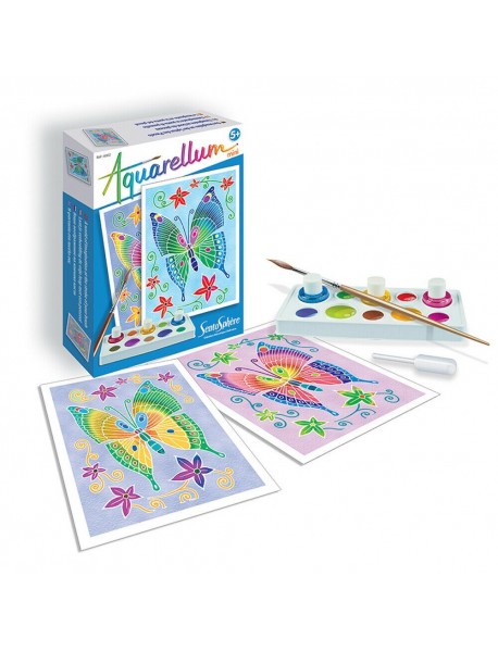 Mini akvareļu komplekts - Tauriņi
