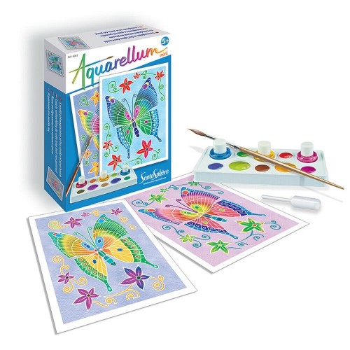 Mini akvareļu komplekts - Tauriņi Mini akvareļu komplekts - Tauriņi