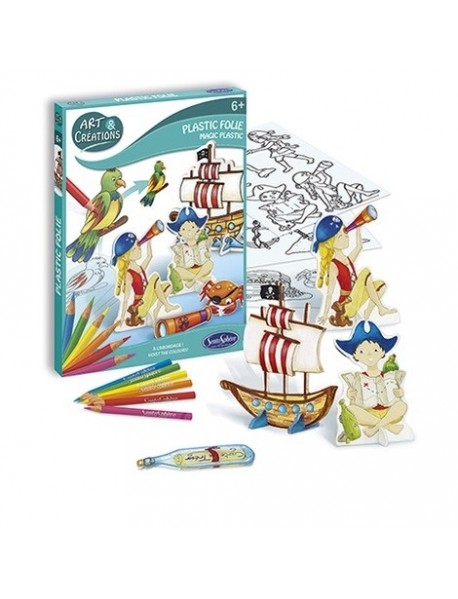 Mākslas un amatniecības komplekts - Burvju pirāti