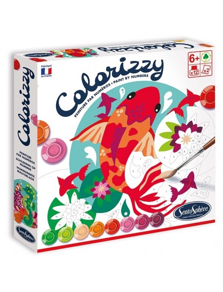 Radošais krāsojamo mašīnu komplekts "Colorizzy Underwater World"