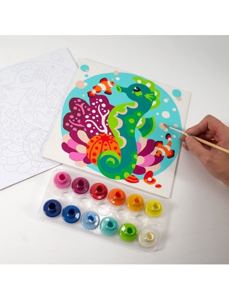 Radošais krāsojamo mašīnu komplekts "Colorizzy Underwater World"