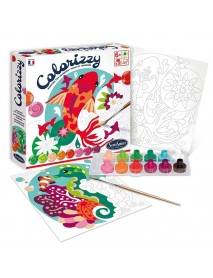 Radošais krāsojamo mašīnu komplekts "Colorizzy Underwater World"