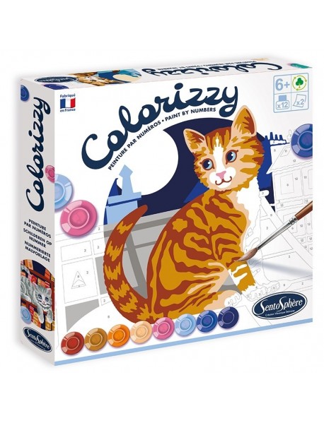 Radošais krāsojamo kaķu komplekts "Colorizzy Cats"