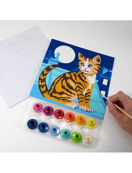 Radošais krāsojamo kaķu komplekts "Colorizzy Cats"