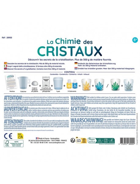 Zinātnes komplekts "Burvju kristālu laboratorija"